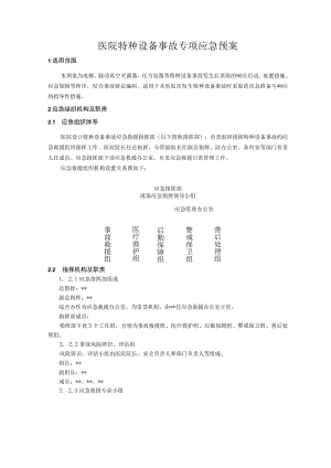 医院特种设备事故专项应急预案.docx