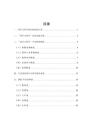 医院青年文明号2022年台账.docx