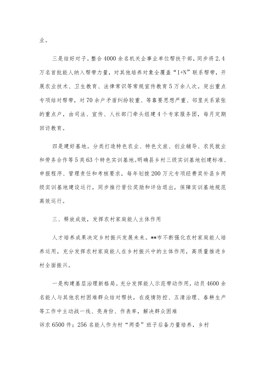 农村人才队伍建设创新经验汇报.docx_第3页