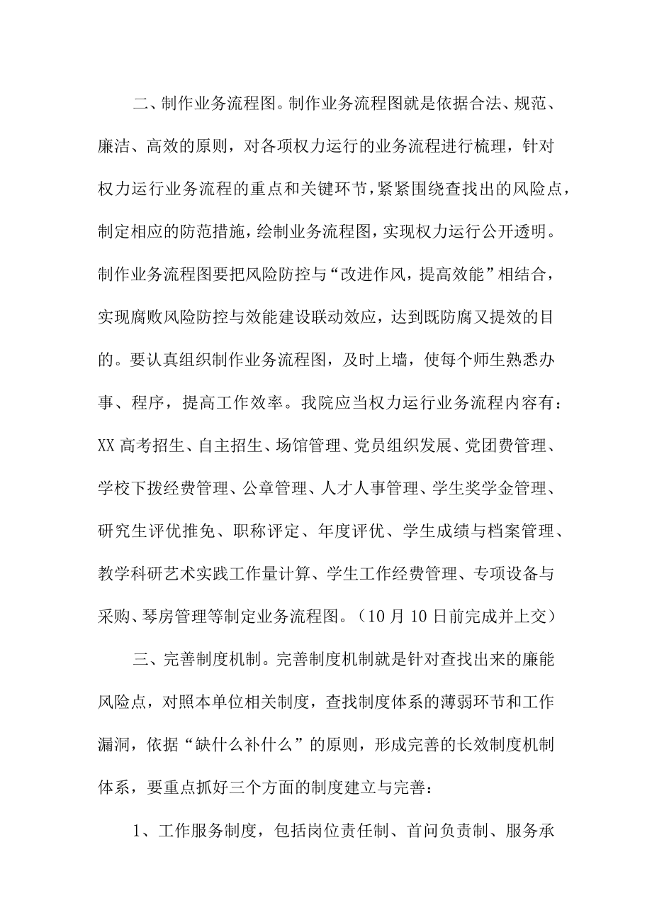 学院实施风险岗廉能管理工作风险防控措施方案.docx_第2页