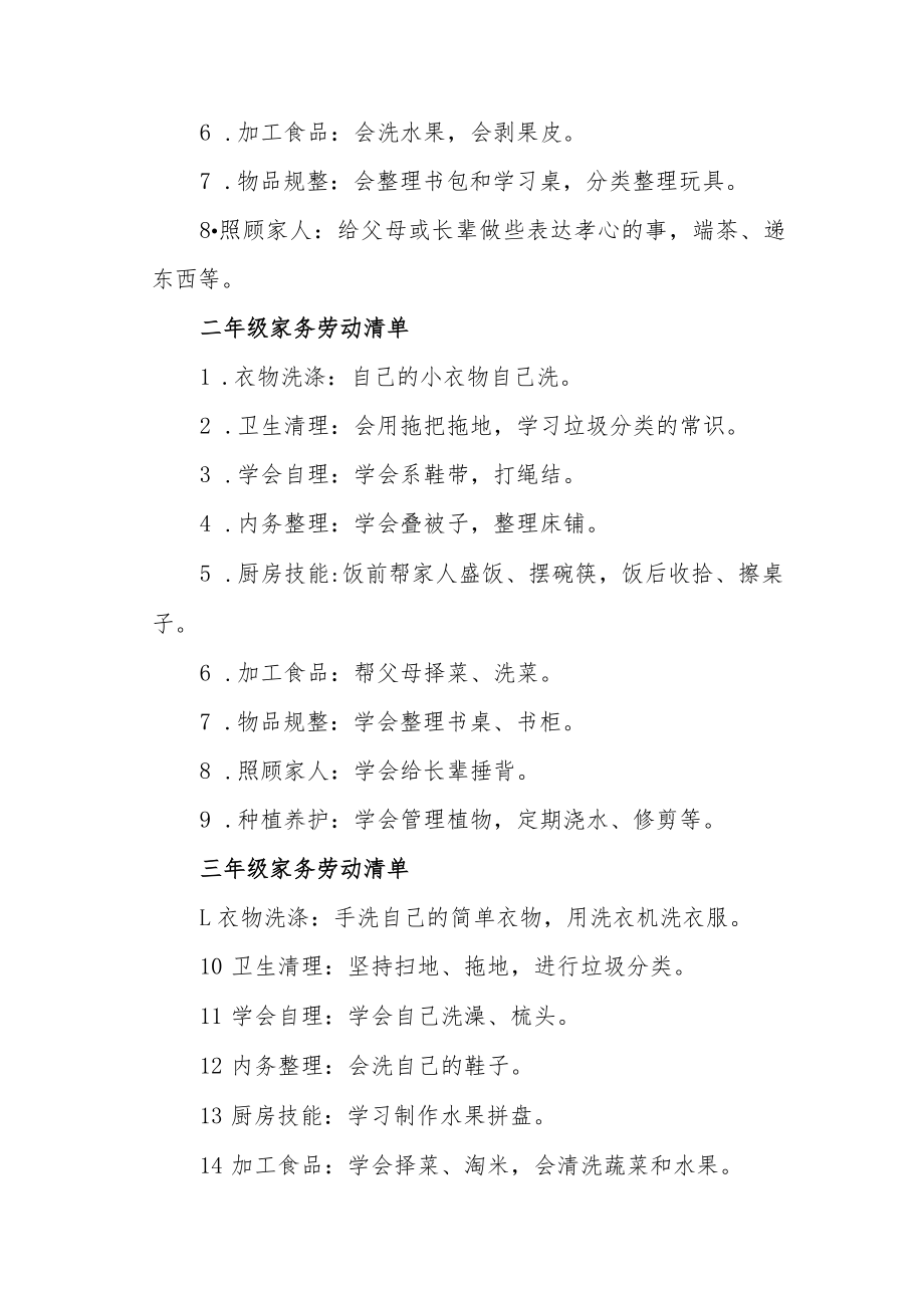 小学“家务秀”主题活动方案.docx_第3页