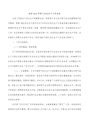 城管2022年燃气安全生产工作总结.docx