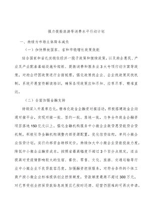 强力提振旅游等消费水平行动计划.docx