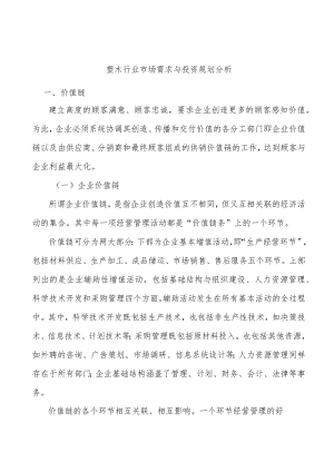 塑木行业市场需求与投资规划分析.docx