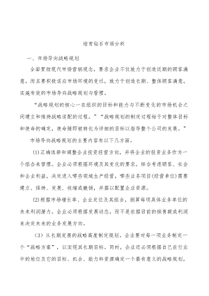 培育钻石市场分析.docx