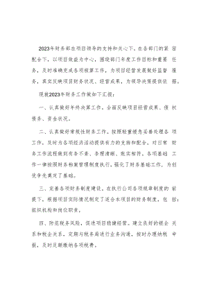 财务工作总结汇报及2023年工作重点.docx