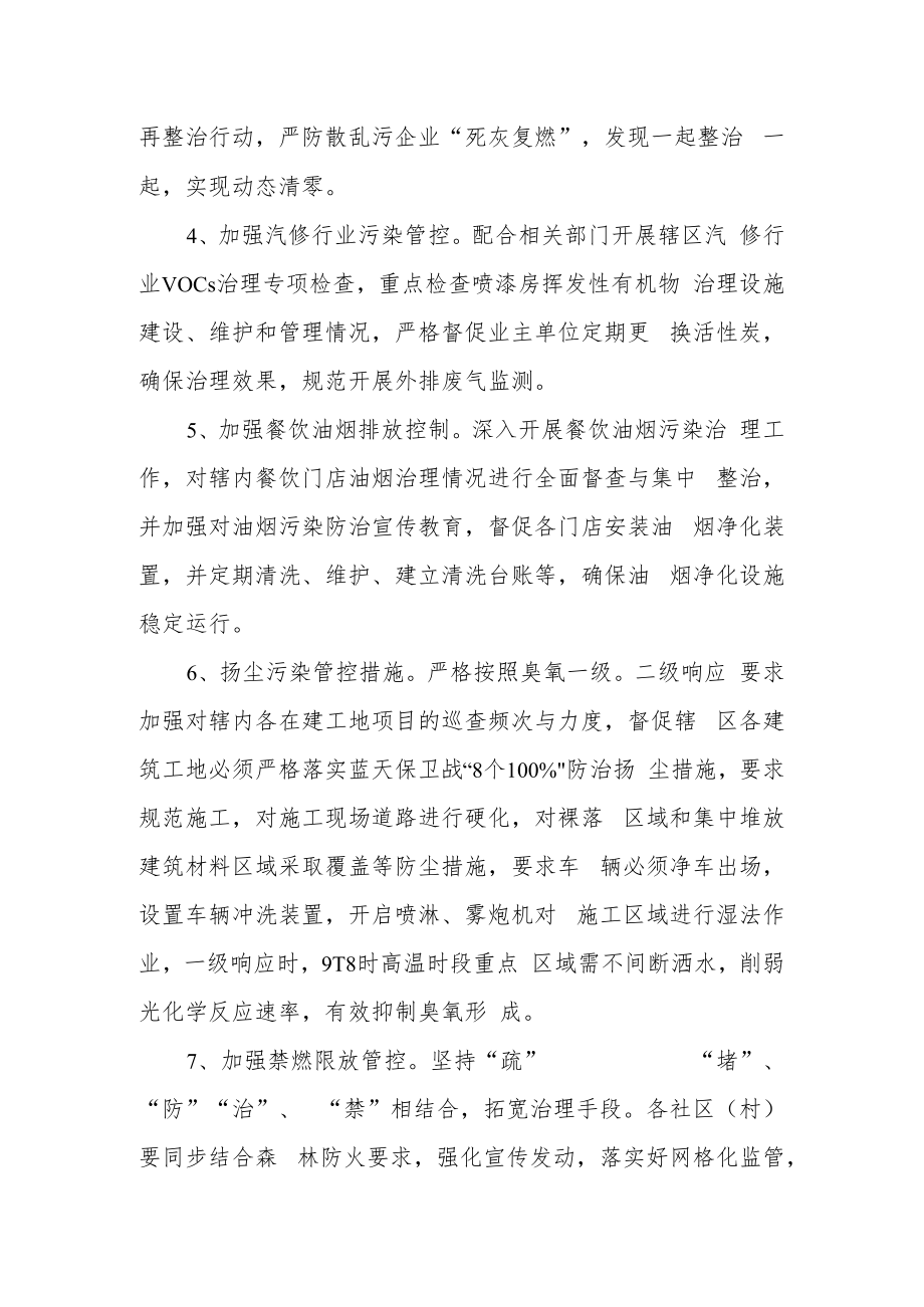街道臭氧管控措施方案.docx_第2页