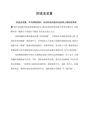 防成龙装置.docx