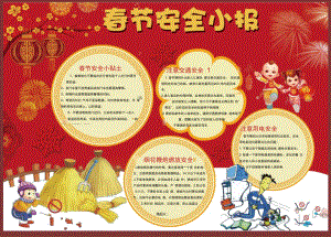 春节安全小报模板.docx