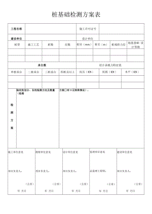 桩基及复合地基检测点确认表.docx