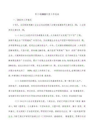 科工局2022年度工作总结.docx