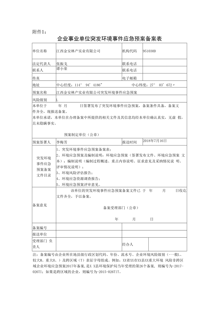 预案JALC-HJYA2018版本B1版江西金安林产实业有限公司突发环境事件应急预案.docx_第2页