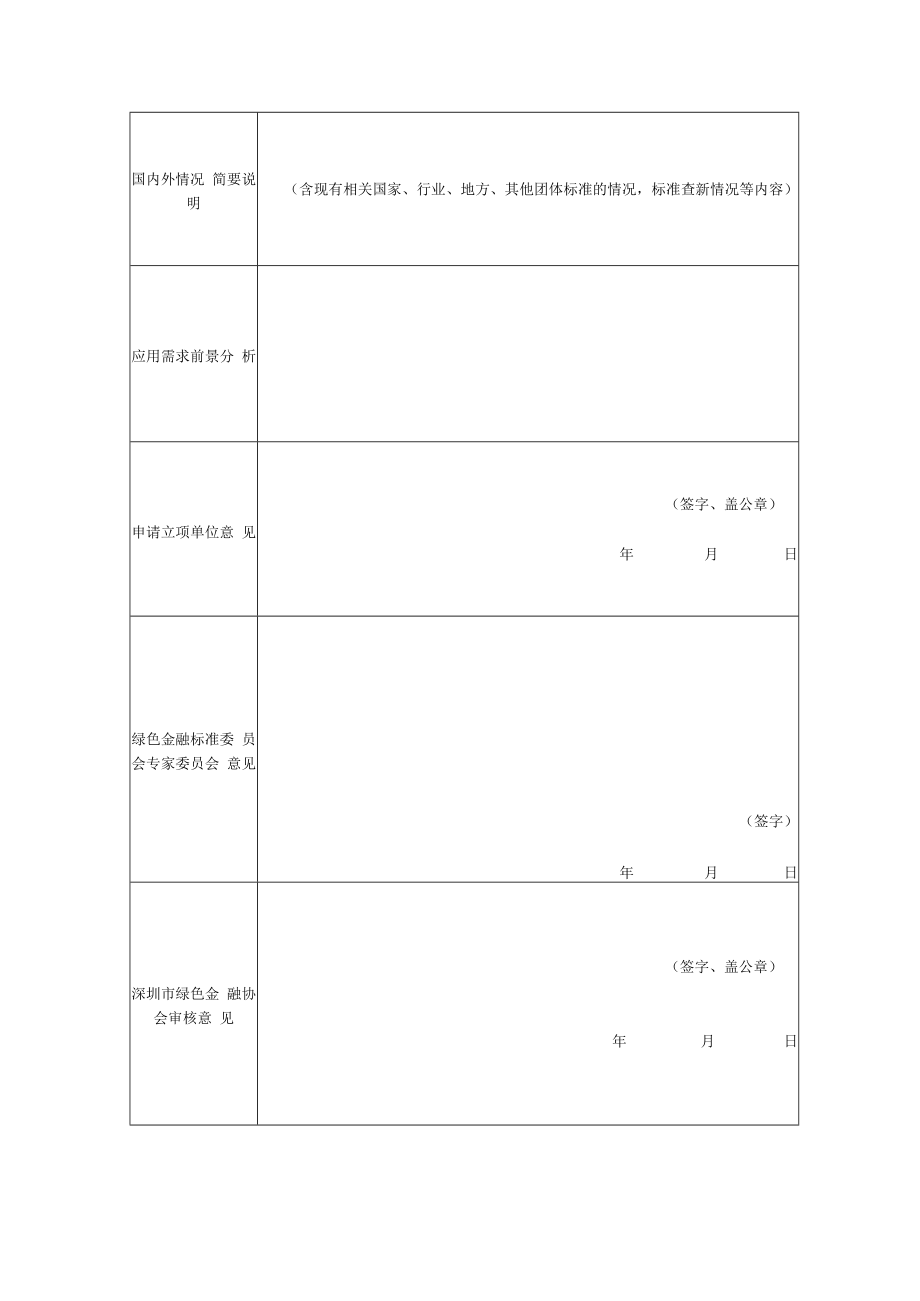 深圳市绿色金融协会标准制修订立项申请书.docx_第2页