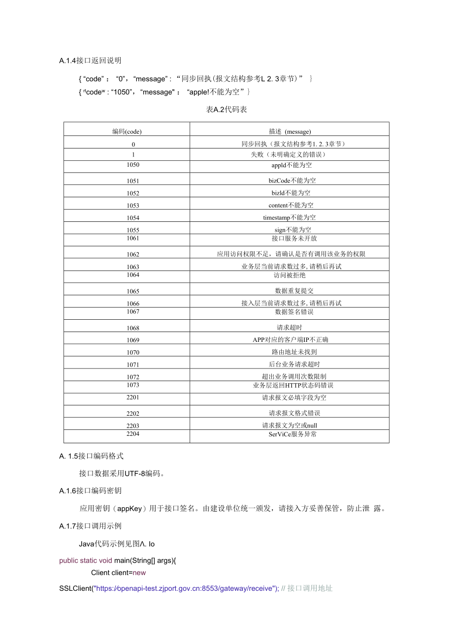 跨境电商零售出口退货监管服务平台统一接入接口标准说明、企业数据交换接口报文规范、业务字典.docx_第2页