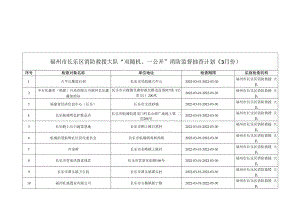 福州市长乐区消防救援大队“双随机、一公开”消防监督抽查计划3月份.docx