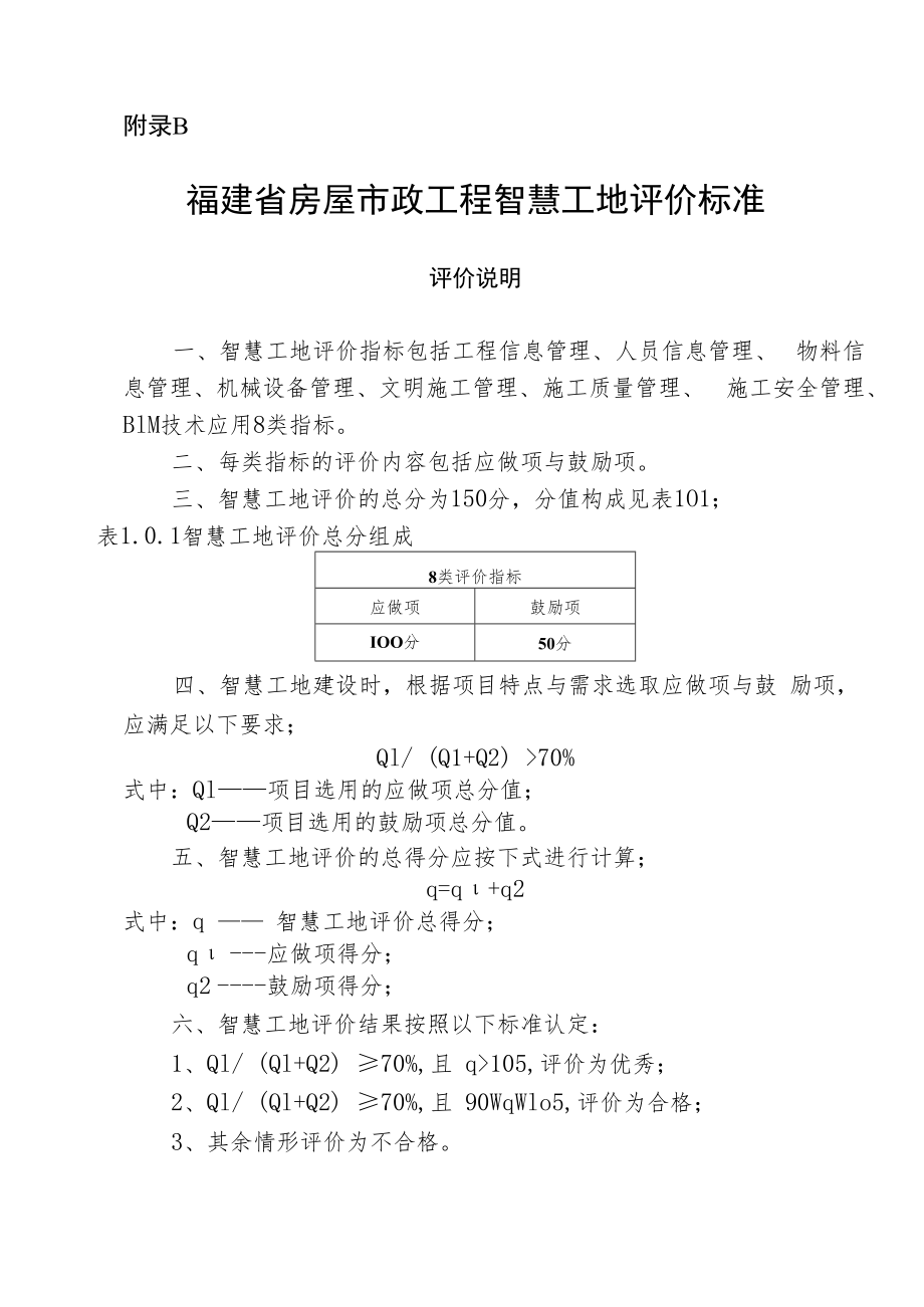 福建省房屋市政工程各功能模块常用数据表、智慧工地评价标准表.docx_第2页