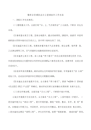 镇综合协调执法办公室2022年工作总结.docx