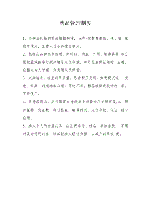 药品管理制度.docx