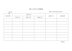 部门工作分工明细表.docx