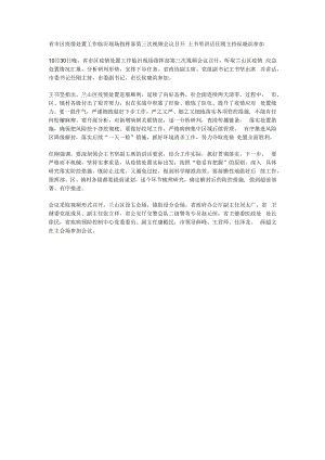 省市区疫情处置工作临沂现场指挥部第三次视频会议召开.docx
