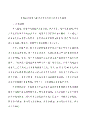 便携式音视频SoC芯片市场现状分析及发展前景.docx