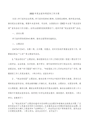 2022年宪法宣传周宣传工作方案.docx