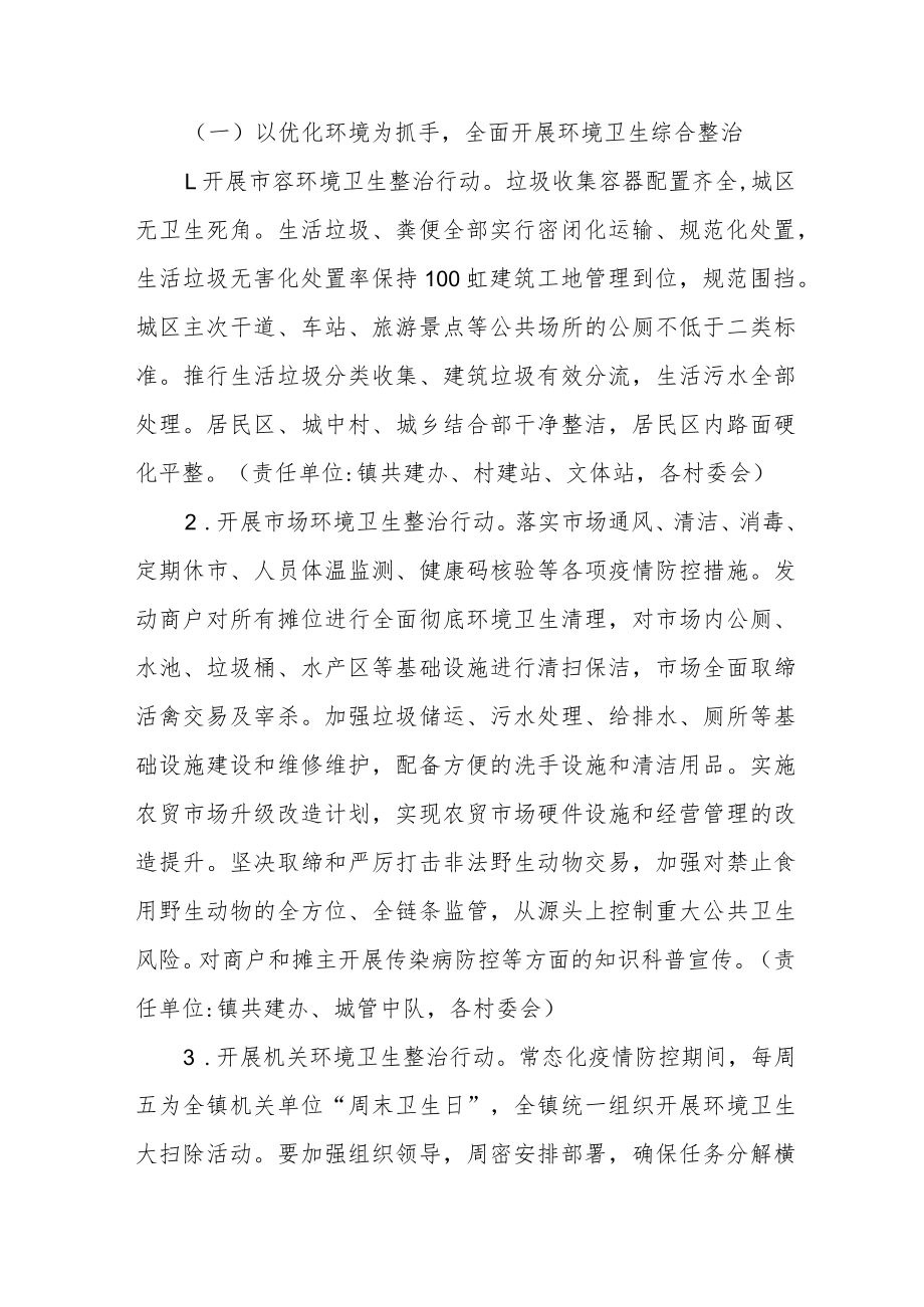 常态化疫情防控中加强爱国卫生运动工作方案.docx_第2页