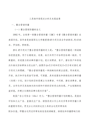 工具钢市场现状分析及发展前景.docx