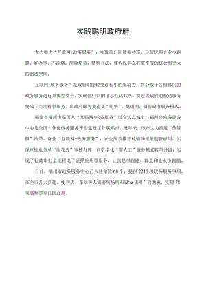 实践聪明政府府.docx