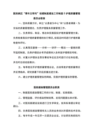 医院病区“青年文明号”创建制度建设工作制度.docx