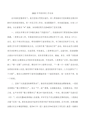 2022年市组织部工作总结.docx