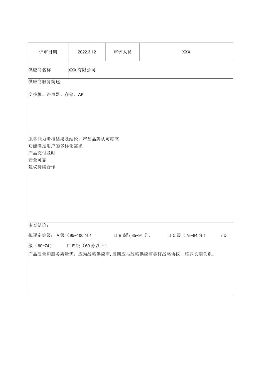 年终供应商评价表模板.docx_第3页