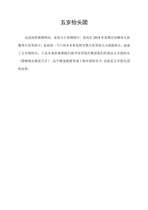 五岁抬头团.docx