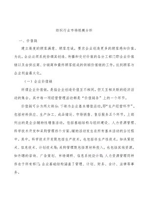 纺织行业市场规模分析.docx