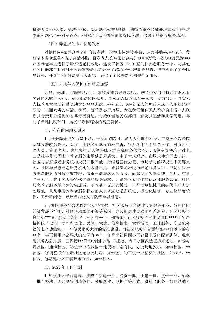 民政局2022年工作总结及2023年工作计划.docx_第3页