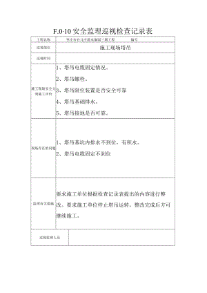 2塔吊安全监理巡视检查记录表.docx