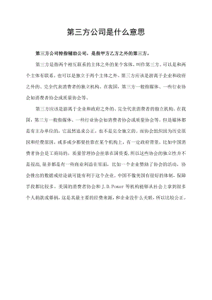 第三方公司是什么意思.docx