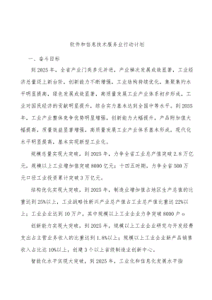 软件和信息技术服务业行动计划.docx