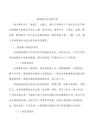 新能源行业背景分析.docx