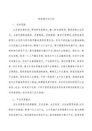 新能源行动计划.docx
