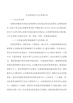 河北新型显示行业背景分析.docx