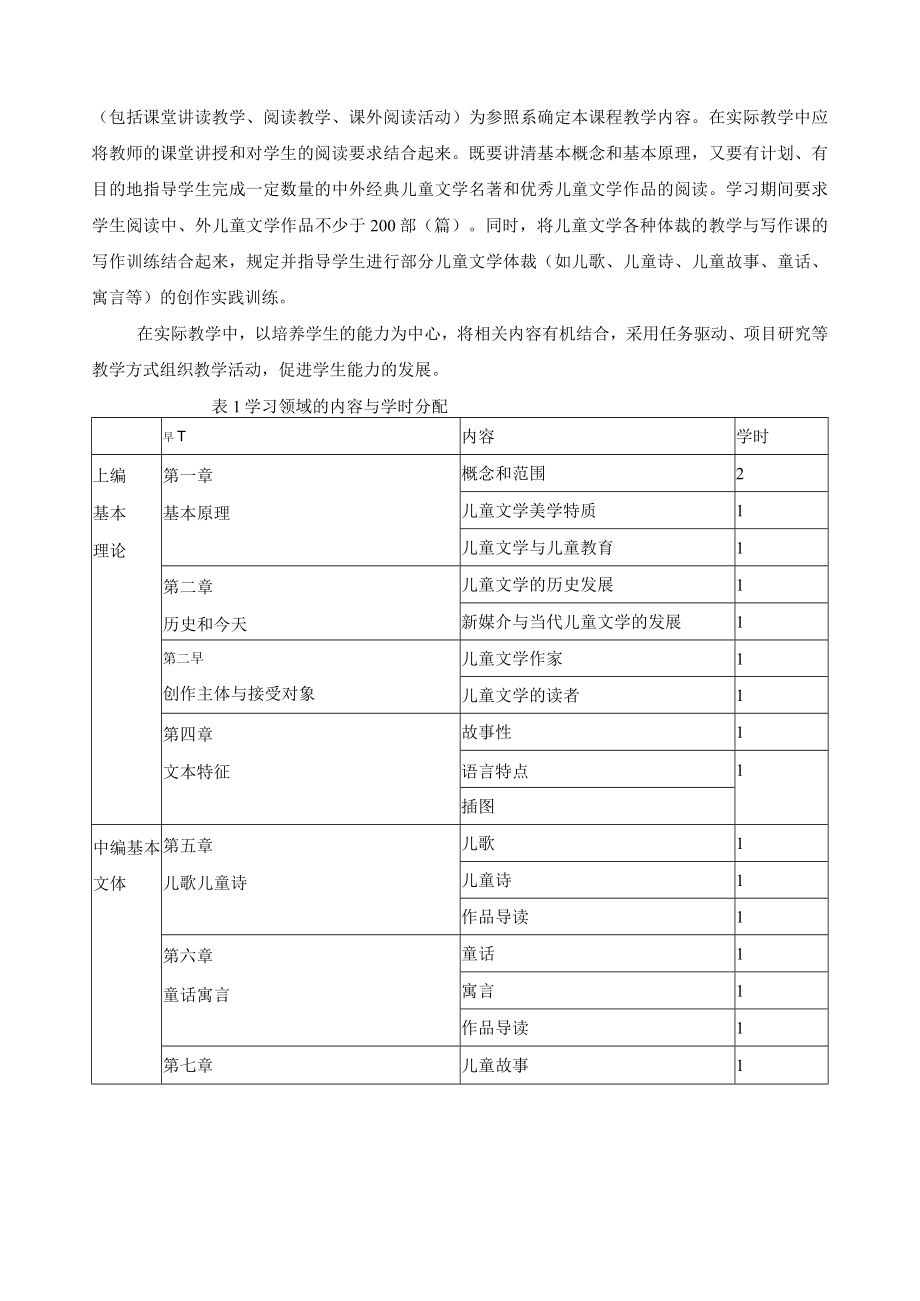 《儿童文学》课程标准.docx_第3页