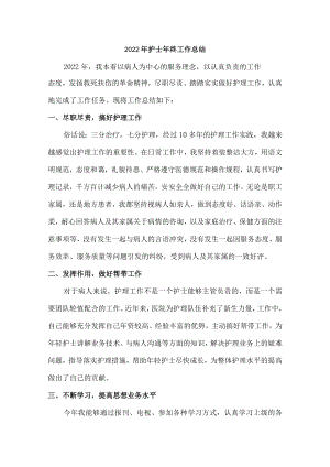 2022年护士个人年终总结 (精品3篇).docx
