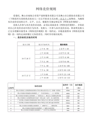 《股权竞价规则》.docx