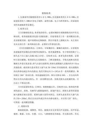 膀胱检查常规.docx