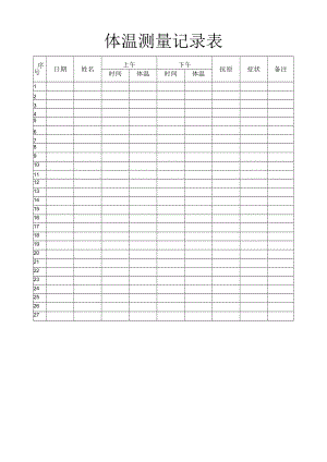 体温测量记录表.docx