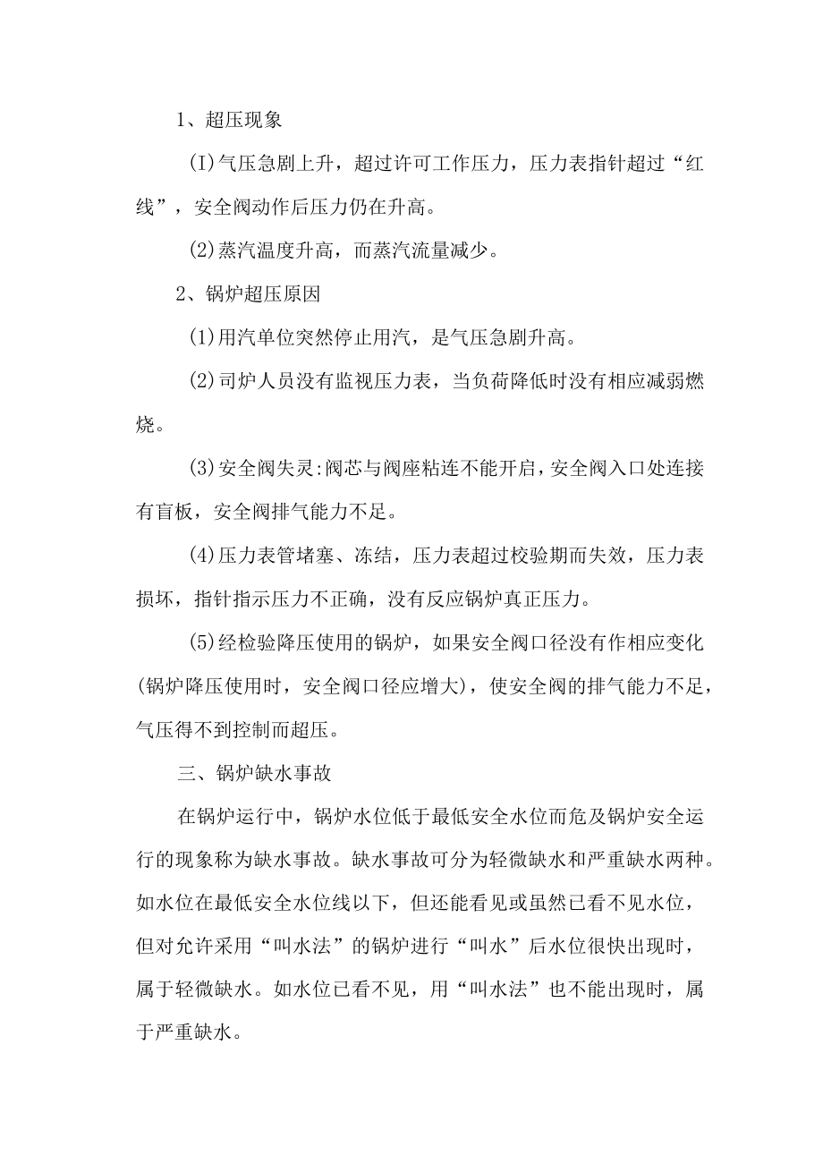 肉类加工公司安全生产蒸汽锅炉事故应急救援专项预案.docx_第2页