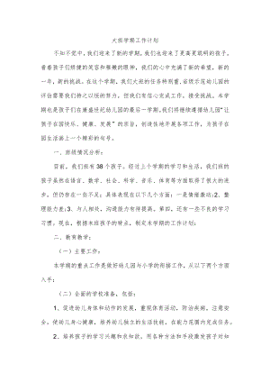大班学期工作计划.docx