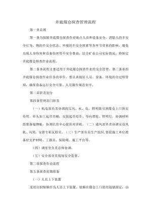 井底煤仓探查管理流程.docx