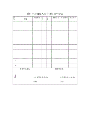 临时卡开通进入图书馆权限申请表.docx